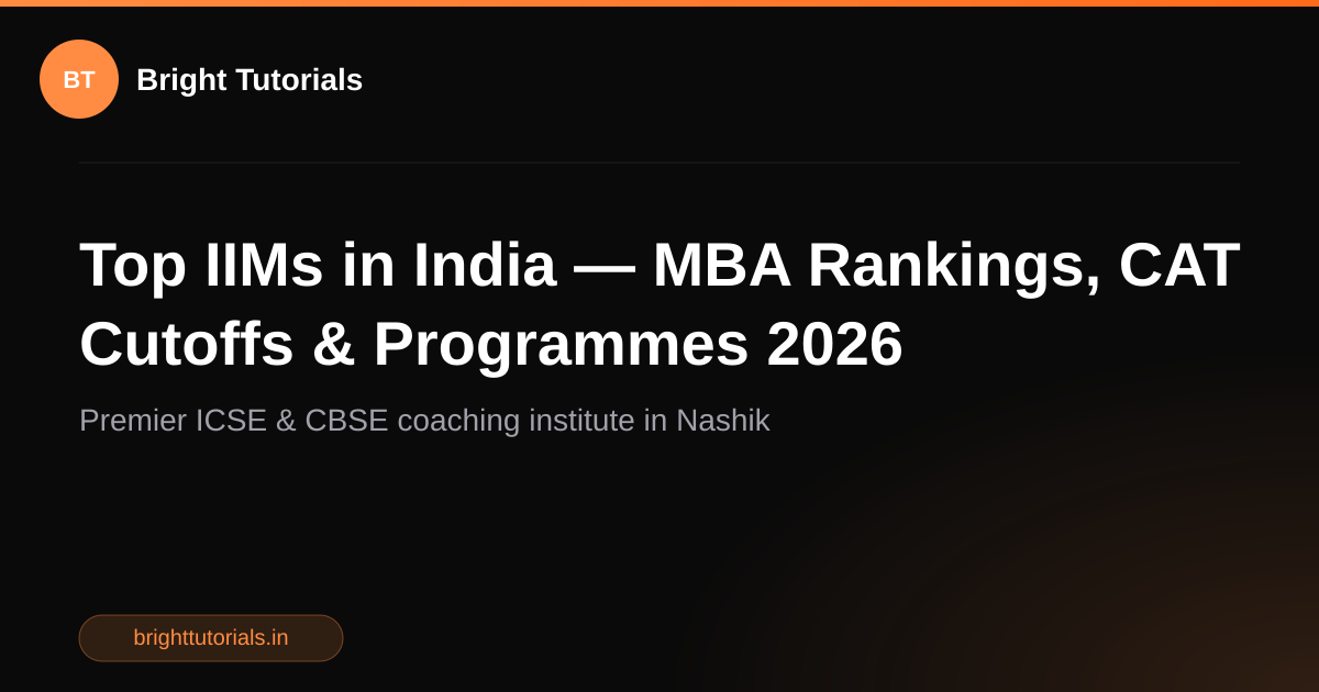 Top IIMs in India — MBA Rankings, CAT Cutoffs & Programmes 2026 ...